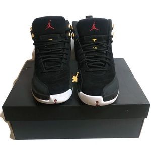 Nike Air Jordan 12 Retro Reverse Taxi GS Sz 6Y